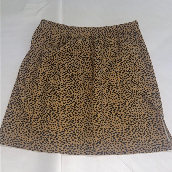 Leopard Print Skirt - Picture 1 of 1